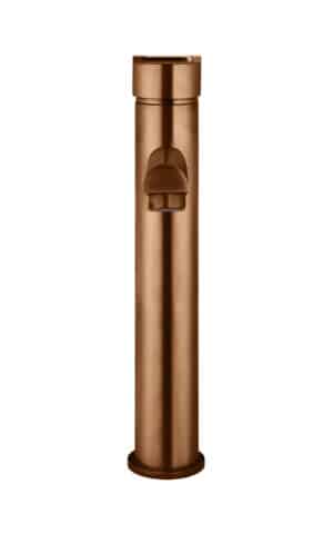 Meir Tall Basin Mixer in PVD Lustre Bronze finish. Pinless range