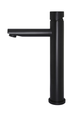 Meir Round Tall Basin Mixer - Pinless Range (Matte Black finish)