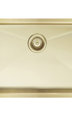 Lavello Kitchen Sink - Single Bowl (760x440mm) in PVD Tiger Bronze Gold finish