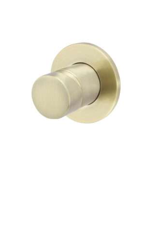 Meir Round Wall Mixer - Pinless Range (PVD Tiger Bronze Gold finish)