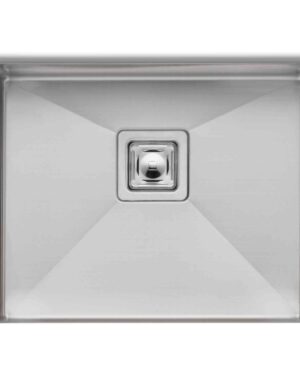 Oliveri 'Professional Series' single grand bowl sink, no taphole, no overflow, undermount, Stainless steel sink