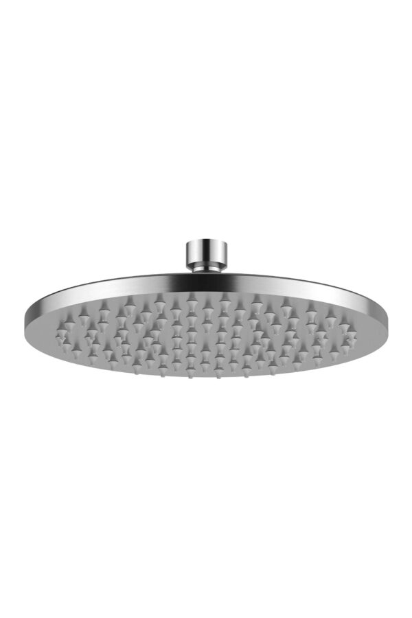 Meir S/Steel Shower Rose (200mm) - Outdoor Range