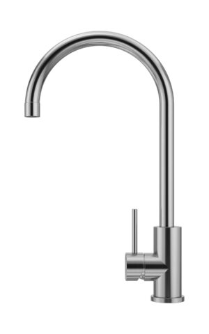 Meir S/Steel Kitchen Mixer Tap - Outdoor Range
