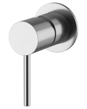 Meir S/Steel Outdoor Range - Round wall mixer