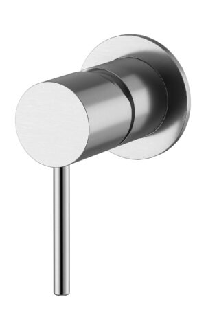 Meir S/Steel Outdoor Range - Round wall mixer