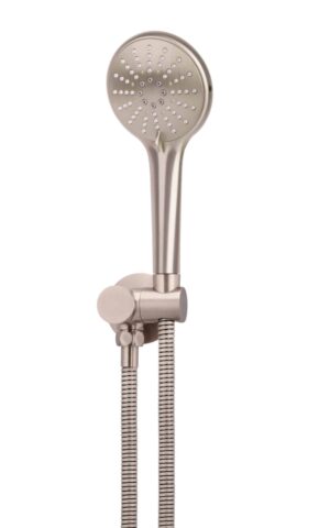 Meir 3-function Round Portable Hand Shower - Champagne finish