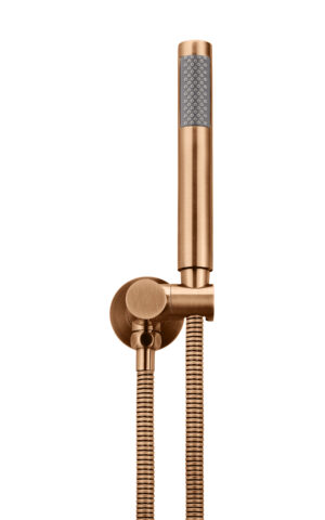 Meir Shower on Bracket in PVD Lustre Bronze finish