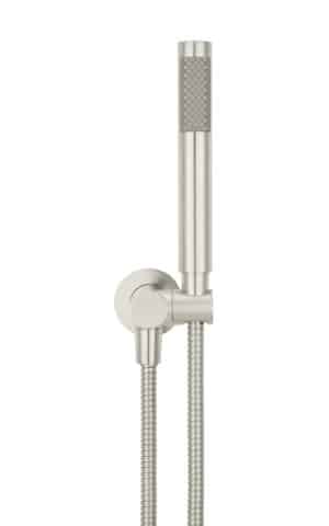 Meir Round Single Function Shower on Bracket - PVD Brushed Nickel finish