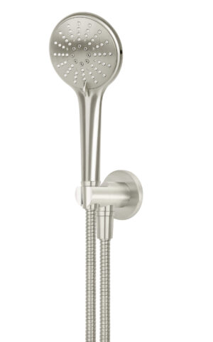 Meir Round hand Shower- PVD Brushed Nickel finish