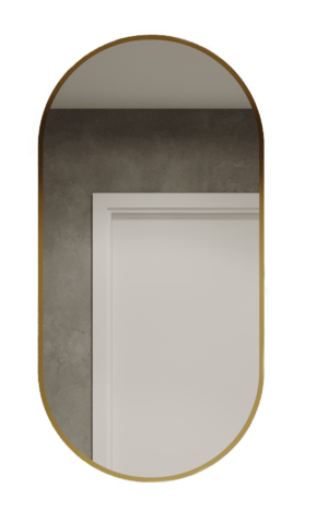 Remer 'Bespoke' Collection 'O' Series - Brushed Brass Frame