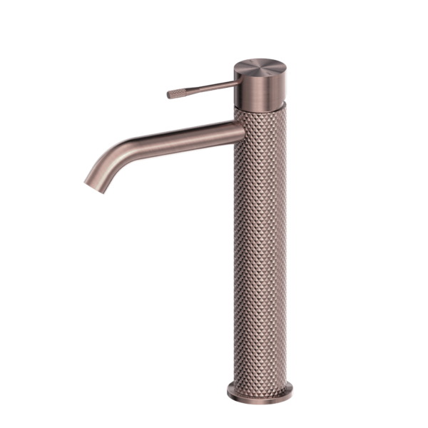 Nero 'Opal' Tall Basin Mixer in Brushed Bronzel finish