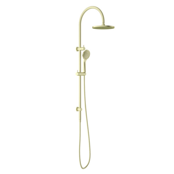 OPAL TWIN SHOWER WITH AIR SHOWER, IN BRUSHED GOLD FINISH