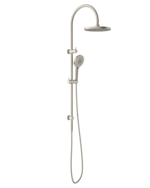 Nero 'Opal' Twin Shower Set, in Brushed Nickel finish