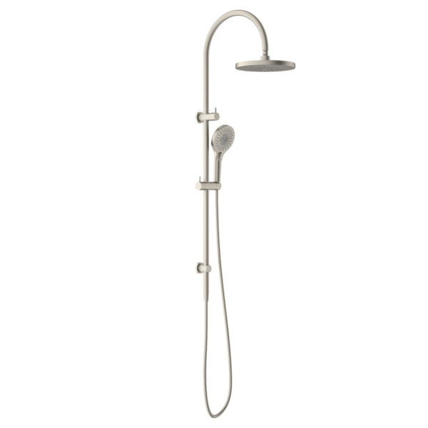 Nero 'Opal' Twin Shower Set, in Brushed Nickel finish