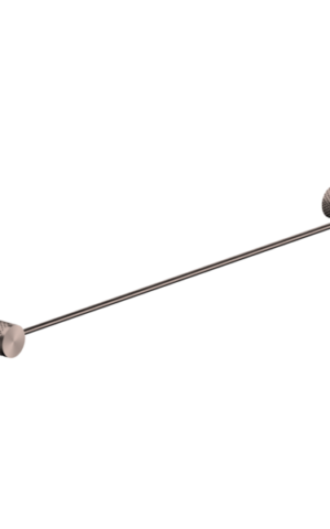 OPAL SINGLE TOWEL RAIL 600/800MM BRUSHED BRONZE