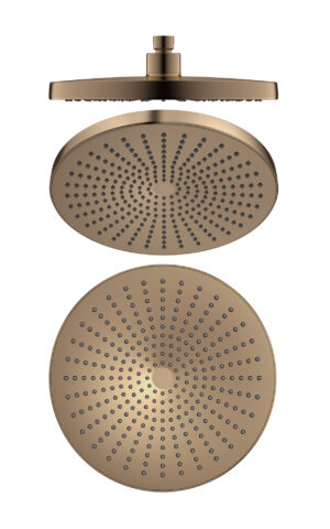 Nero 'Opal' Shower Head in Brushed Bronze finish