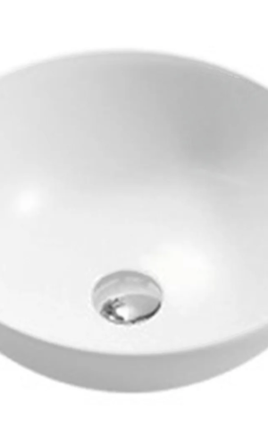 Otti 'Bondi' Round Matte White basin