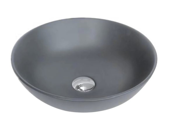 Otti 'Bondi' Round Matte Grey basin