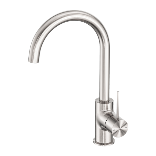 Nero Mecca Kitchen Mixer Tap in Brushed Nickel finish