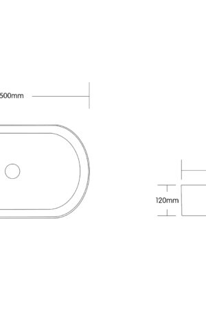 Otti Oval basin spec sheet