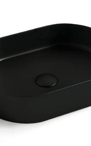 Otti Oval Basin in Matte Black finish