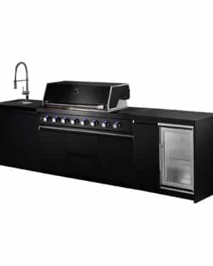 Aspire 6 Burner with rear burner & side burner (3120 x 620 x 900mm)