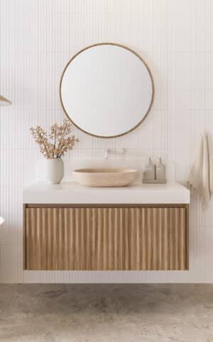 Adp Harper Vanity, Wall Hung