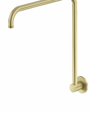 Meir high rise shower arm. PVD Tiger Bronze Gold finish