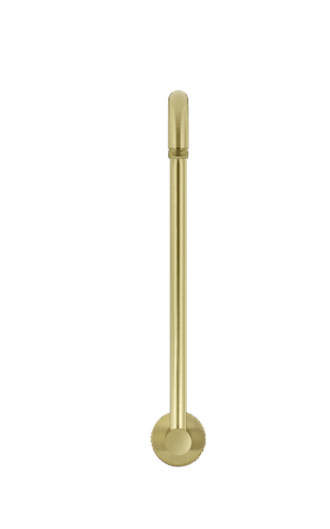 Meir high rise shower arm. PVD Tiger Bronze Gold finish