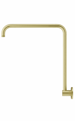 Meir high rise shower arm. PVD Tiger Bronze Gold finish