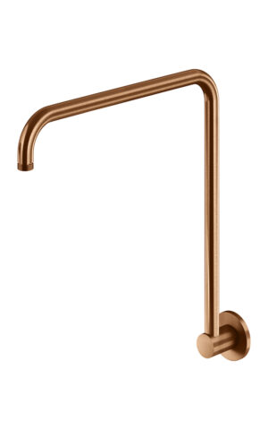Meir high rise shower arm. PVD Lustre Bronze finish