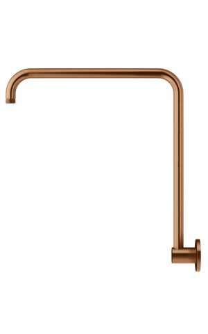 Meir high rise shower arm. PVD Lustre Bronze finish