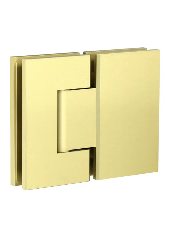 GLASS TO GLASS SHOWER DOOR HINGE PVD TIGER BRONZE