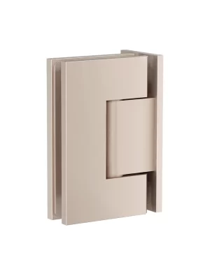 GLASS TO WALL SHOWER DOOR HINGE CHAMPAGNE