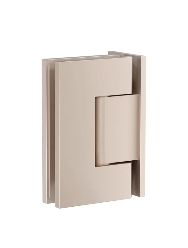 GLASS TO WALL SHOWER DOOR HINGE CHAMPAGNE