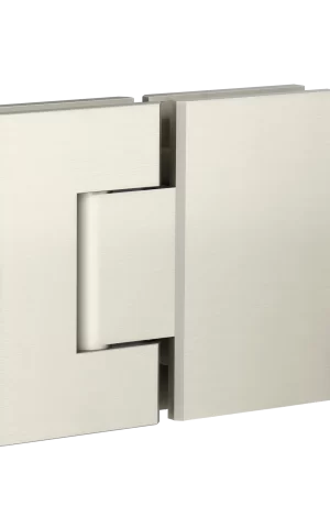 Meir Shower hinge, Glass-to-Glass. PVD Brushed Nickel finish