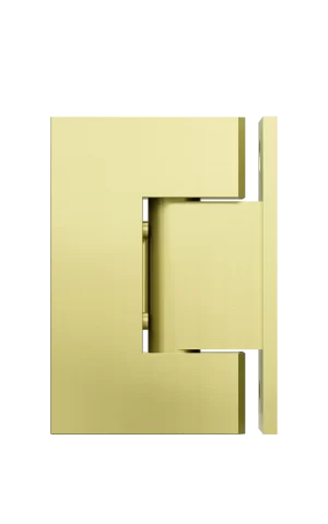 Meir Shower Hinge: Glass-To-Wall. PVD Tiger Bronze Finish