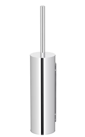 Meir Round Toilet Brush & Holder. Chrome finish