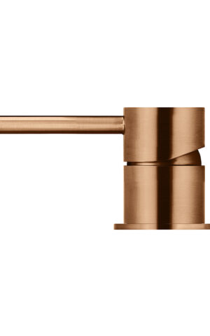 MEIR ROUND DECK MOUNTED MIXER. PVD LUSTRE BRONZE FINISH