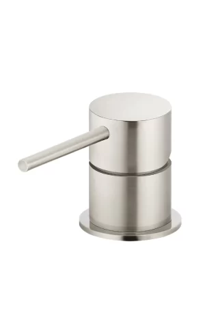 ROUND DECK MOUNTED MIXER PVD BRUSHED NICKEL