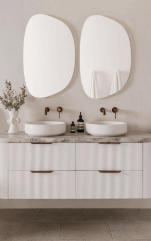 ADP Thirroul Wall Hung Vanity white