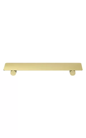 Meir 'Curvae' Shower Shelf (400mm) - PVD Tiger Bronze finish