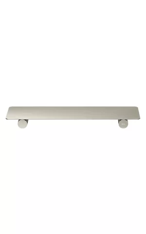 Meir 'Curvae' Shower Shelf (400mm) - PVD Brushed Nickel finish