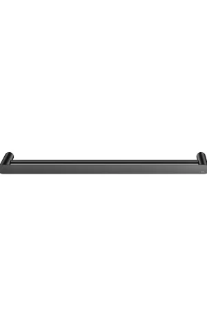 MRTR-3D60N_Meir_Matte_Black_Curvae_Double_Towel_Rail_600mm