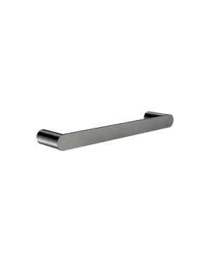 MRTR-3S30N-PVDGM_Meir_Shadow_Gunmetal_Curvae_Single_Towel_Rail_300mm-1