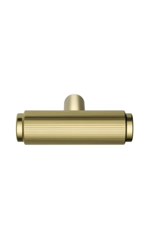 Meir Öppen T-Pull Cabinet Handle Linear Knurled Main Image 02