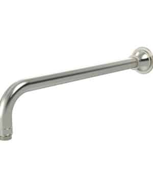 MEIR HARRINGTON SHOWER ARM (400MM) - PVD BRUSHED NICKEL FINISH