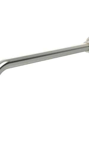 MEIR HARRINGTON SHOWER ARM (400MM) - PVD BRUSHED NICKEL FINISH