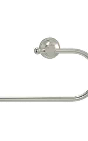 Meir 'Harrington' Guest Towel Rail - PVD Brushed Nickel finish