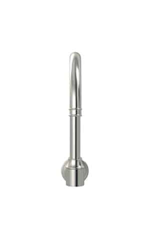 MEIR HARRINGTON WALL MOUNT SWIVEL SPOUT -PVD BRUSHED NICKEL